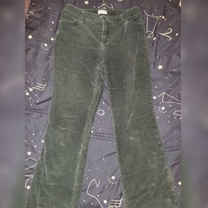 Corduroy green pants 💚 2/$15